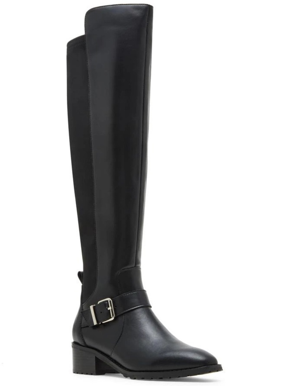 BLONDO $229 Leather Society Waterproof Tall Riding Boots W/Buckle Size 5.5 NEW